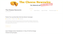 Desktop Screenshot of cheesenewswire.com